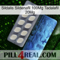 Sildalis Sildenafil 100Mg Tadalafil 20Mg 34